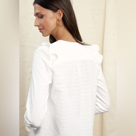 NWOT Apoluze Paris white blouse size 2 (EU 36) - Picture 6 of 9